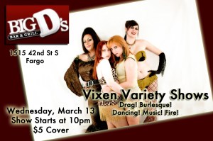 Vixen Variety Shows